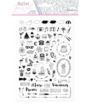 TAMPONS PLANNER ICONES - 03913 BULLET JOURNAL
