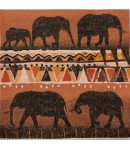 SERVIETTE ETHNIK ELEPHANTS