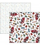 BLOC 8 FEUILLES HIPSTER CIAO BELLA 30X30 CM CBT035