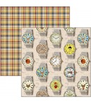 BLOC 8 FEUILLES HIPSTER CIAO BELLA 30X30 CM CBT035