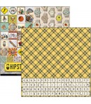 BLOC 8 FEUILLES HIPSTER CIAO BELLA 30X30 CM CBT035