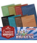 LOT 8 STICKERS DOT AND DO BIG GUY