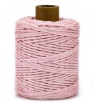 CORDE COTTON 2MM  - ROSE - 50 M
