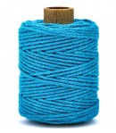 CORDE COTTON 2MM  - TURQUOISE - 50 M