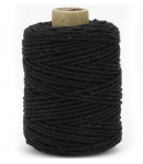 CORDE COTTON 2MM  - NOIR - 50 M