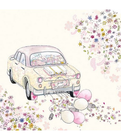 SERVIETTE  JUST MARRIED