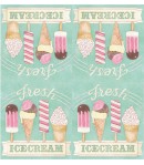 SERVIETTE  FRESH ICECREAM