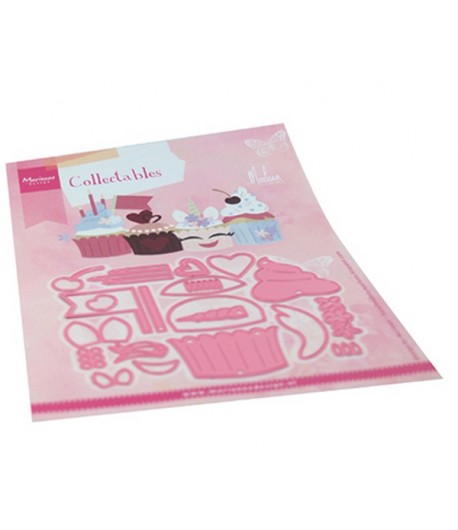 DIES COLLECTABLES CUPCAKE - COL1481