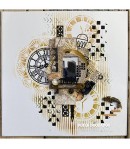 POCHOIR  GRUNCHE CHEVRONS - DUTCH DOOBADOO