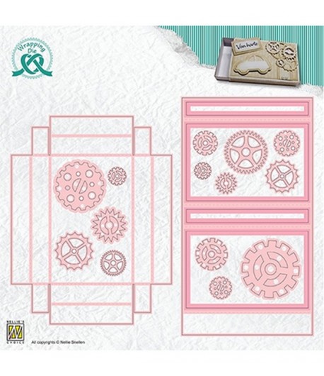 DIES BOITE ALLUMETTES ENGRENAGES