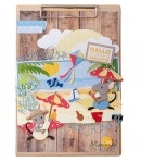 FEUILLE PAYSAGE PLAGE - AK 0077