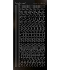 STICKERS MOTIFS NOIR STDA183