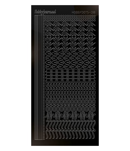 STICKERS MOTIFS NOIR STDA183
