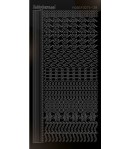 STICKERS MOTIFS NOIR STDA183