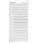 STICKERS MOTIFS BLANC STDA200