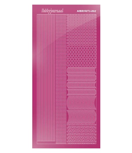 STICKERS MOTIFS ROSE STDM02F