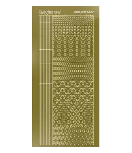 STICKERS MOTIFS OR STDM057