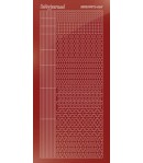 STICKERS MOTIFS ROUGE STDM05H