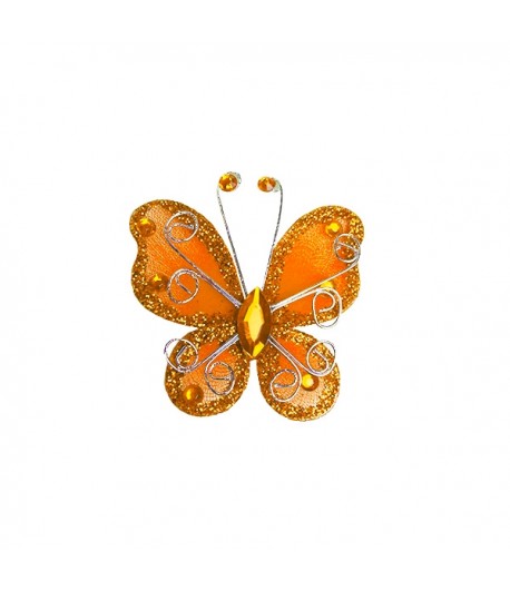 PAPILLON GLITTER - ORANGE