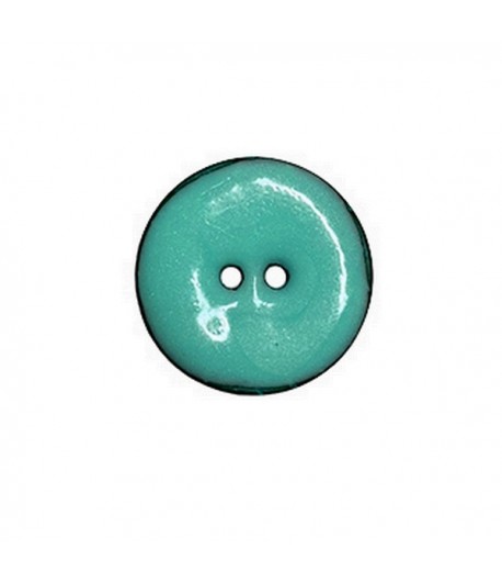 BOUTON COCO  2.5 CM -TURQUOISE