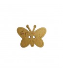 BOUTON EN BOIS - PAPILLON