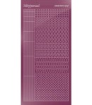STICKERS MOTIFS VIOLET STDM096