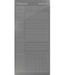 STICKERS MOTIFS ARGENT STDM098
