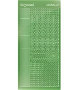 STICKERS MOTIFS VERT STDM09C