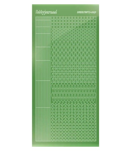 STICKERS MOTIFS VERT STDM09C