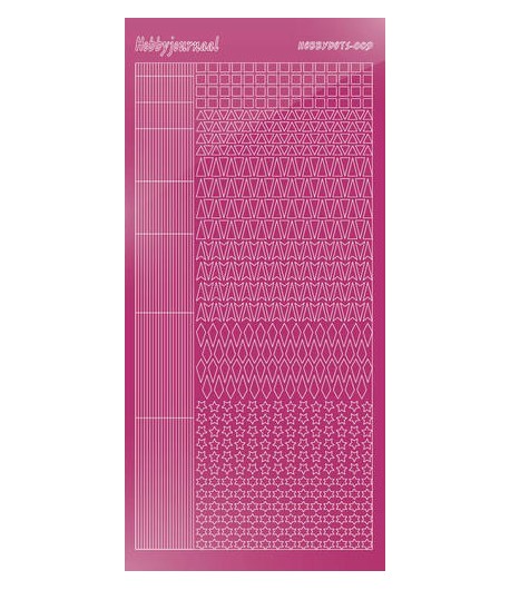 STICKERS MOTIFS ROSE STDM09F