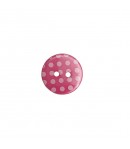 BOUTON EN PLASTIQUE POIS 1.8 CM - ROSE