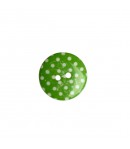 BOUTON EN PLASTIQUE POIS 2.3 CM - VERT
