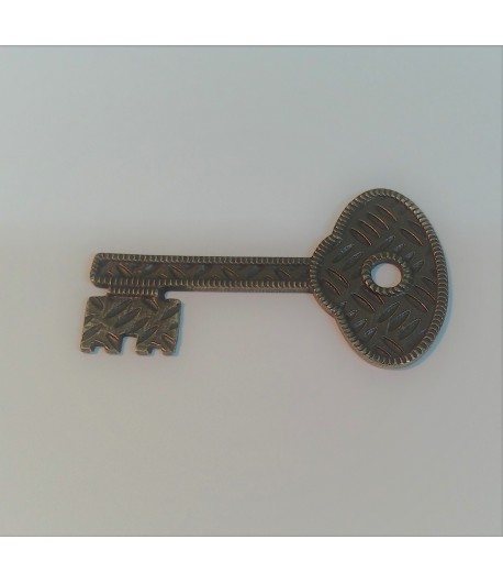 CLE MÉTAL - 4.5 X 2.5 CM - MITFORM 106