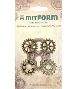 ENGRENAGES EN MÉTAL 2.8 CM - MITFORM034