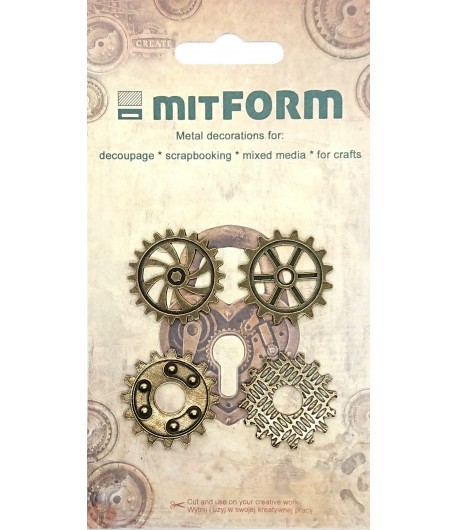ENGRENAGES EN MÉTAL 2.8 CM - MITFORM034
