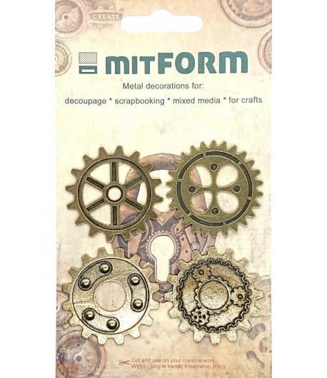 ENGRENAGES EN MÉTAL 3.8 CM - MITFORM035