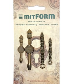 AIGUILLES EN MÉTAL X4 - MITFORM009