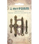 AIGUILLES EN MÉTAL X4 - MITFORM009