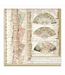 PAPIER FANS AND MUSIC 30 X 30 CM - SBB714 STAMPERIA