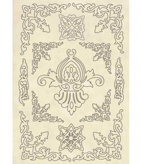 FORMES EN BOIS A5 GARLANDS - KLSP083