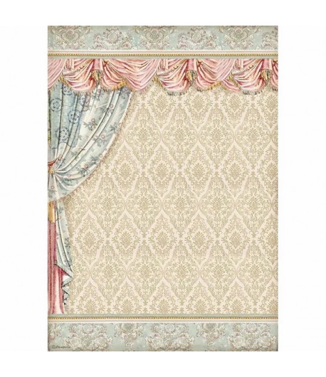 PAPIER DE RIZ PRINCESS DRAPERY - A3 29.7 X 41.9 CM - DFSA3066