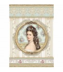 PAPIER DE RIZ A4  PRINCESS  - 21 X 29.7 - DFSA4481 - STAMPERIA