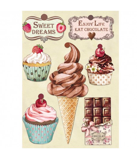 FORMES EN BOIS A5 SWEETY - KLSP078