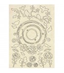 FORMES EN BOIS A5 GUIRLANDE - KLSP082