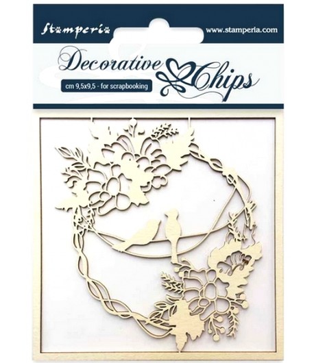 FORMES CARTON GUIRLANDE 9.5 X 9.5 CM - SCB03