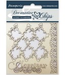 FORMES CARTON LACE  9.5 X 9.5 CM - SCB07