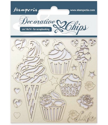 FORMES CARTON SWEETY 14 X 14 CM - SCB14