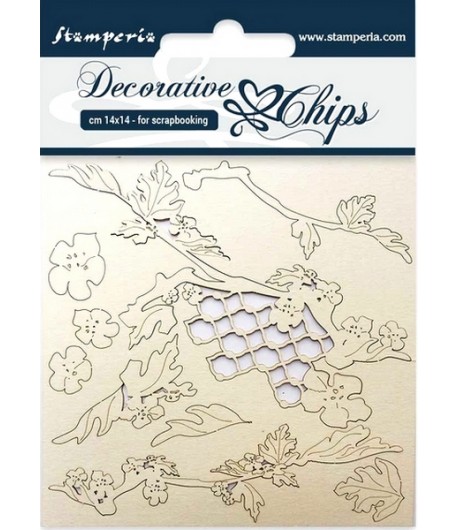 FORMES CARTON BRANCHE 14 X 14 CM - SCB19