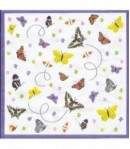 SERVIETTE PETITS PAPILLONS