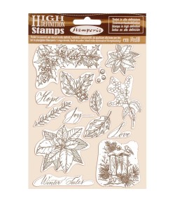 TAMPONS HD POINSETTIA 14X18CM  WTKCC170